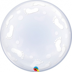 Шар Сфера 3D, Deco Bubble Пяточки детские