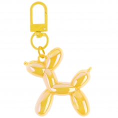 Брелок, Собачка ШДМ, Желтый, Перламутр