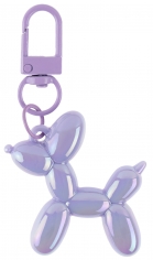 Брелок, Собачка ШДМ, Сиреневый, Перламутр