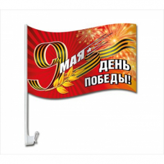 Флаг на кронштейне для автомобиля