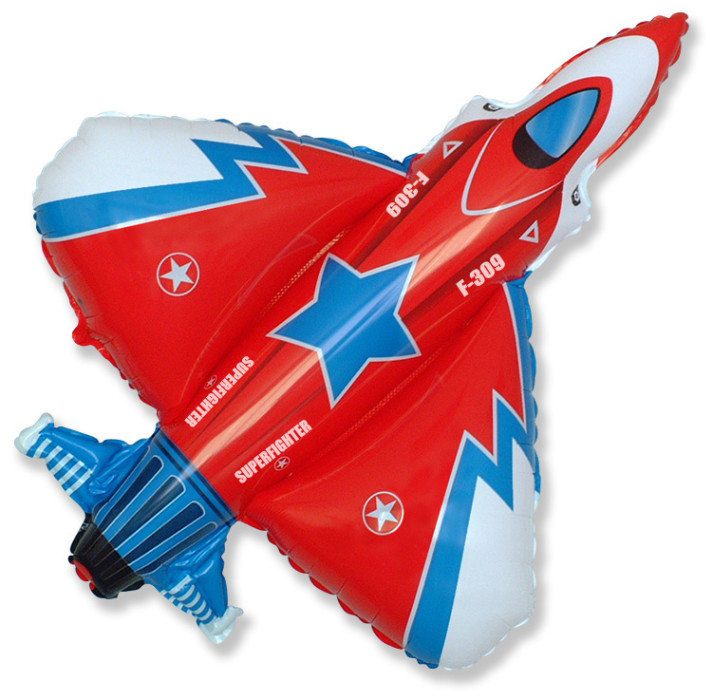 Шар Фигура, Супер истребитель, Красный / Superfighter Red (в упаковке)